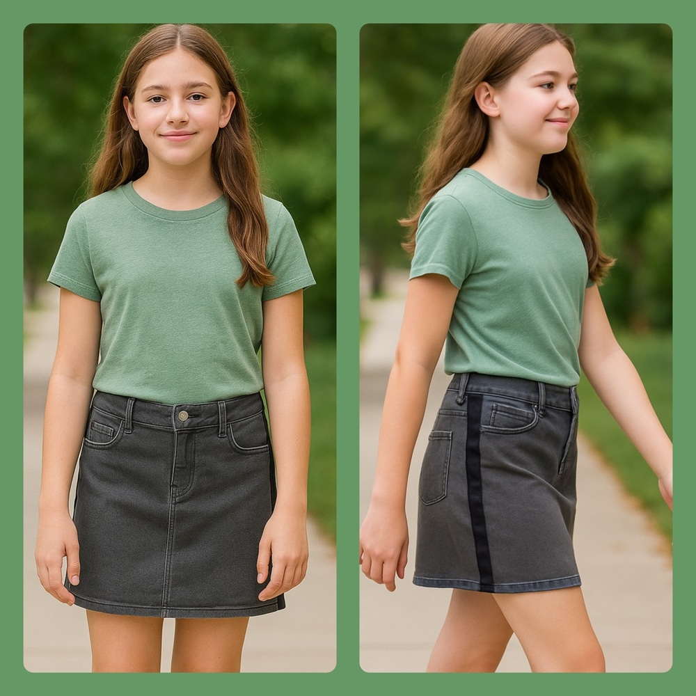 GapKids 1969 Gray Mini skirt Size 14